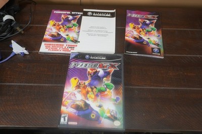 F-Zero GX (Nintendo GameCube, 2003) CIB Black Label Complete Manual & Inserts