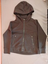 Girls DSG Full Zip Sport Fleece Hoodie Black XS 6-7