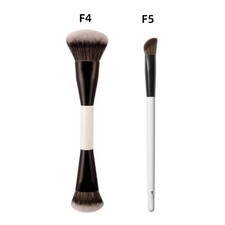 F4 Dual-Ended Foundation Face Brush Double-ended Powder Blush Contour and