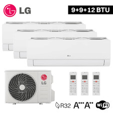 Climatizzatore 9000+9000+12000 trial split LG Libero Smart WiFi ThinQ DualCool A