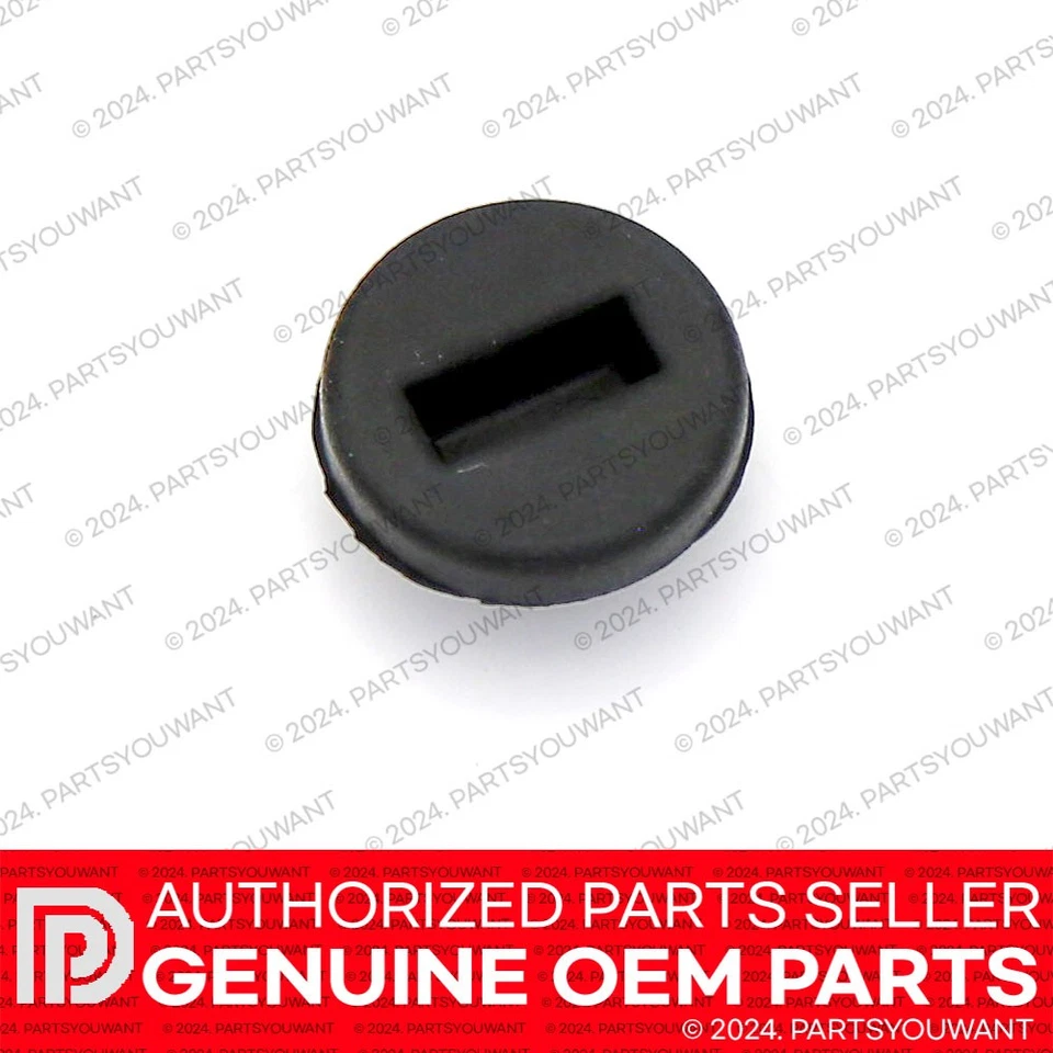 GENUINA Nissan Infiniti OEM Rotor de freno trasero Inspección Tapón Pastilla 41098-8J000 NUEVO Foto 3 de 4