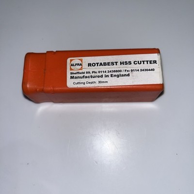 Alfra Rotabest HSS Cutter Fräser 22S x 25mm Magnetbohrer Schnitttiefe 30mm