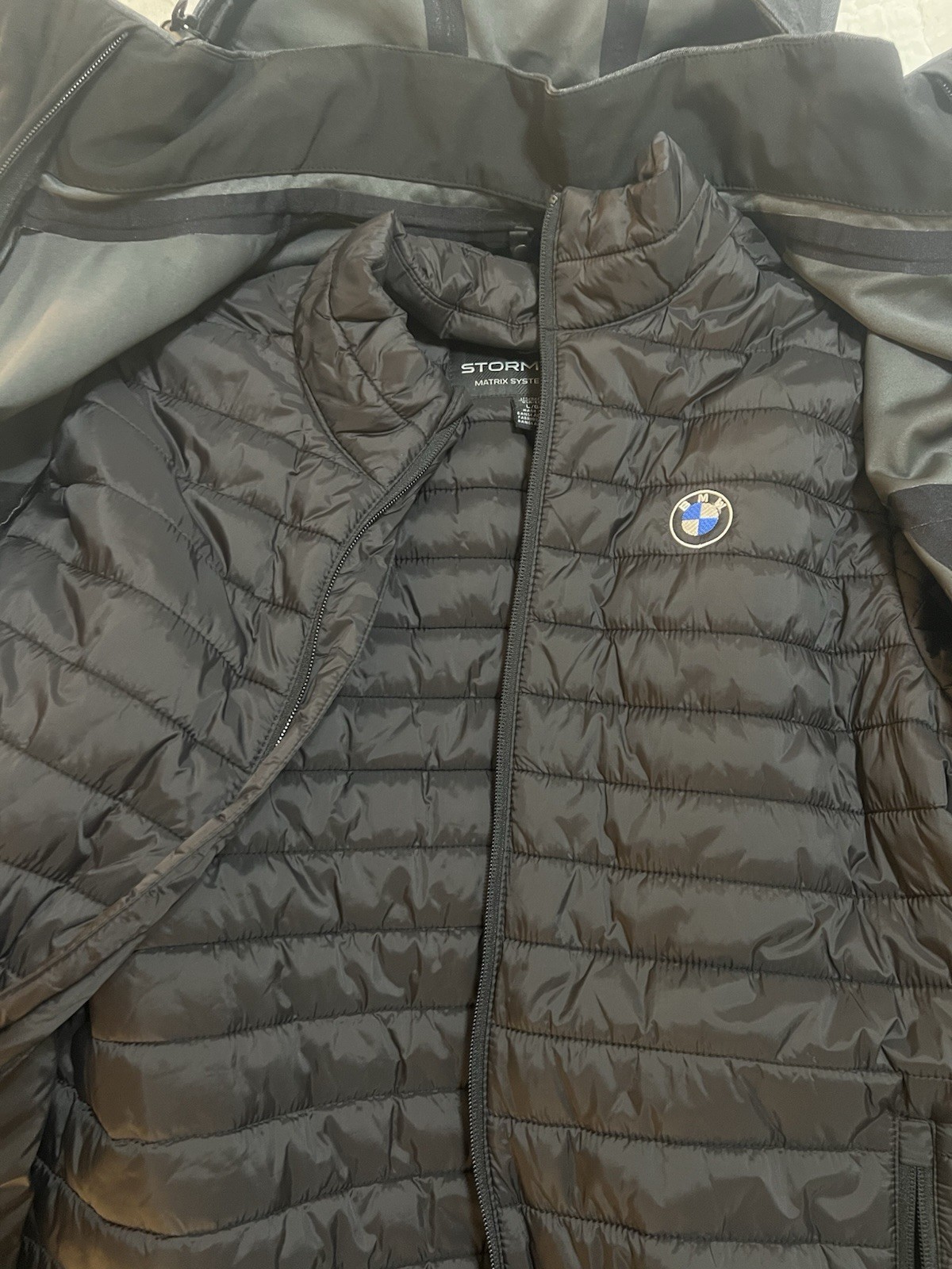 Stormtech BMW Matrix System Jacket Men's Large Gr… - image 4