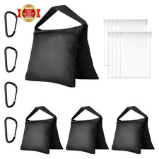 4 Pack Sand Bags for Weight, Heavy Duty Sandbags for Light Stand Tripod, Photogr