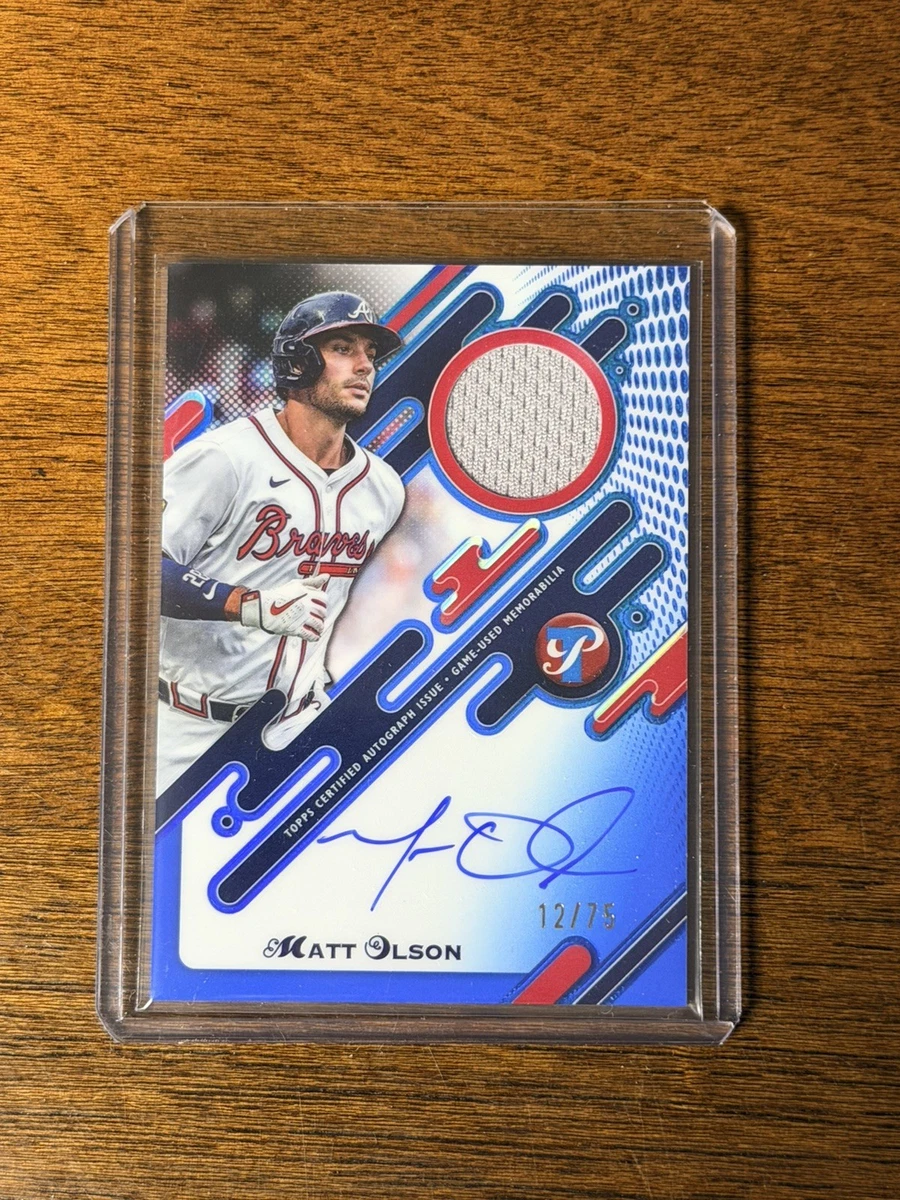 Matt Olson Baseball Sports Trading Cards & Accessories Parallel