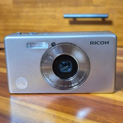 Ricoh PX Vintage Digital Camera (Sample) Silver Official | eBay
