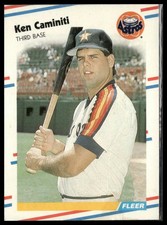 1988 Fleer KEN CAMINITI #441 NM