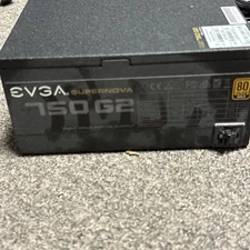 EVGA SuperNova 750 G2 80 PLUS Gold 750W Modular Power Supply ATX Fan 220-G2-0750