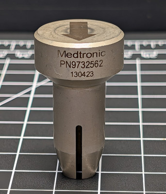 Medtronic 9732562 Cross Pin Tap Cap Basic Spine Referencing Stealth Station