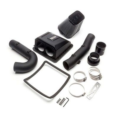 COBB TUNING 7F1100 Cold Air Intake; Wrinkle Black Powder Coated Mandrel Bent