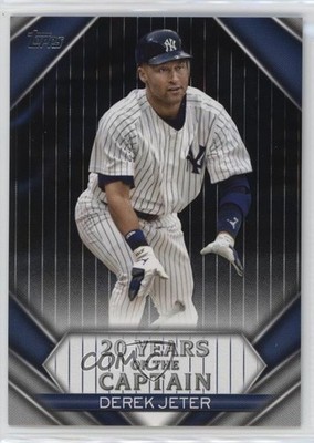 2020 Topps Update 20 Years of the Captain Black 232/299 Derek Jeter HOF 1r19