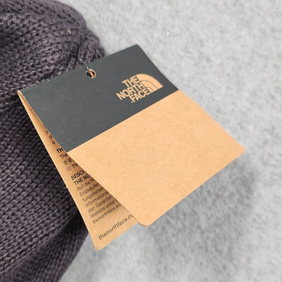 The North Face Gorro Unisex Gris Asfalto Polar Sombrero de Montaña Cálido Talla Única NUEVO Foto 4 de 4