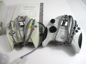 Sega Dreamcast Console + 2 Controllers Cables VMU & Manual Tested Working!