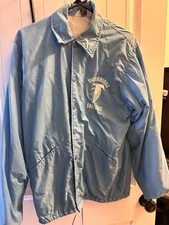 Vintage 1980 THORNRIDGE Falcons High School Illinois Baseball West Wind Jacket