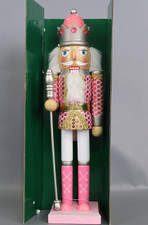 Kurt Adler 15-Inch Pink Nutcracker
