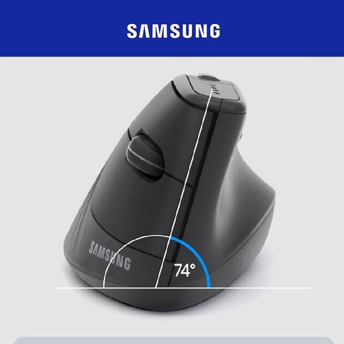 SAMSUNG Bluetooth 5.2 Wireless Vertical Mouse SM-M1300QW Multi-Pairing Ergonomic - Picture 9 of 10