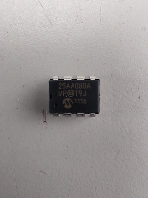 Set of 5x Microchip Technology 25AA080A 8K SPI Bus Serial EEPROM
