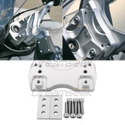 CNC Lenkererhöhung Klemme für BMW K1200GT 2005-08 K1300GT 09-12 Lenkererhöhungen
