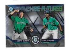 Logan Gilbert / Josh Stowers 2018 Bowman Draft Franchise Futures Mariners