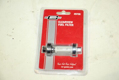 Mr Gasket Clearview Fuel Filter 9706