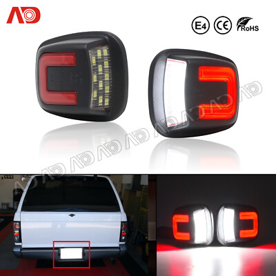 2x For 92-02 Chevy C/K 1500 2500 S10 Tahoe BRIGHT WHITE LED License Plate Lights