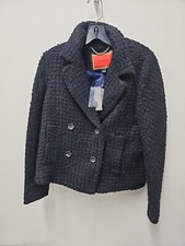 J.Crew Lady Jacket In Italian Tweed Blazer Nello Gori Fabric AQ280 Sz M