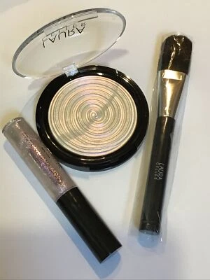 Laura Geller Glow Your Own Way 3PC Luminous Collection Diamond Dust Full Size