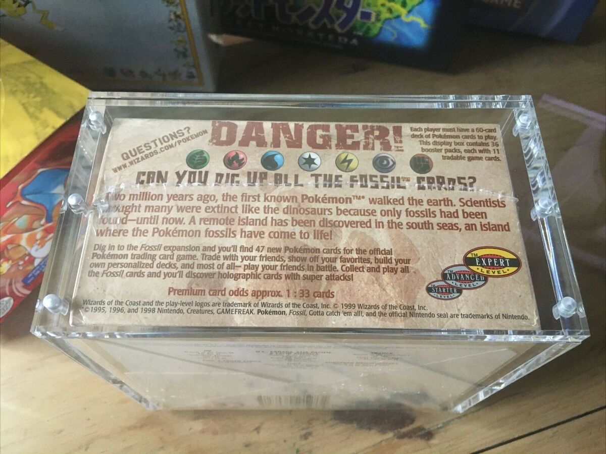 Pokémon 1st Edition Fossil Booster Box - ENGLISH - WOTC Pokémon 1st Edition Fossil Booster Box - ENGLISH - WOTC