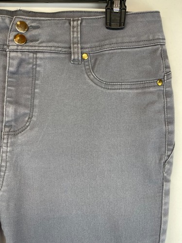 Iman Khaki Dress Pants - Womens Size 12 - Gray - Chino - Stretch (1035) - Picture 5 of 20