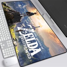 Hot The Legend of Zelda Cosplay Office PC Mouse Pad Computer Desk Mat Big Size