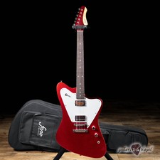 Fano Px6 Oltre Lambertones Crema Guitar W/ Gigbag – Candy Apple Red