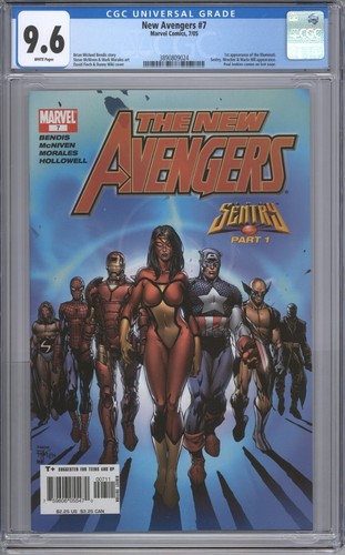 New Avengers #7 CGC 9.6 (2005) - 1st app of the Illuminati 