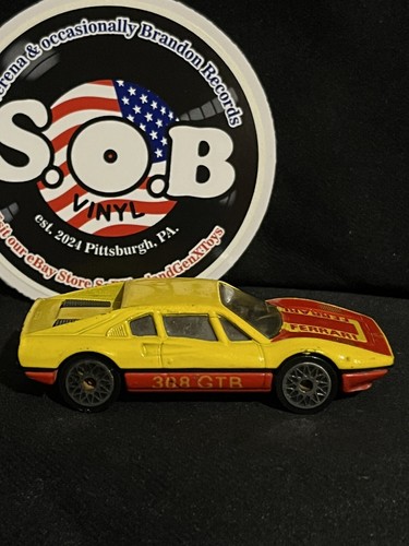 Matchbox 1981 Ferarri 308 GTR Yellow Diecast Car NM Condition - Picture 4 of 8