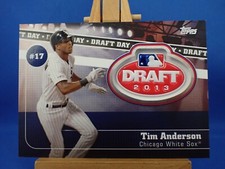 Tim Anderson Topps 2020 Draft day Medallion
