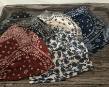 5 Piece Womens Slouchy Beanie Hat Stretch Turban Caps Sleep Scarf NEW