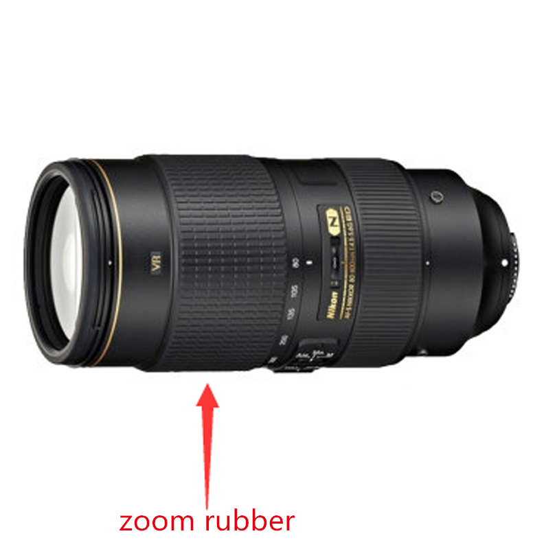 Zoom Rubber Ring Repair Part For Nikon 80-400mm f/4.5-5.6G