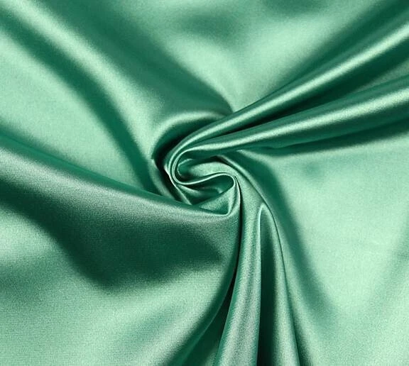 SATIN Deluxe Stoff Innenfutter Blusenstoff Wäsche glänzend SMARAGDGRÜN EUR9,98/m