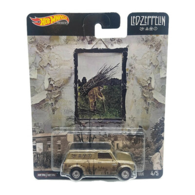 Hot Wheels Premium Led Zeppelin 1967 Austin Mini Van 1:64 Diecast