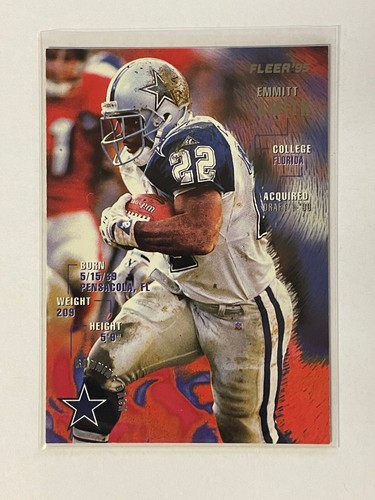EMMITT SMITH Football Cards **You Pick** Cowboys HOF Revised 5/17 - Picture 56 of 168