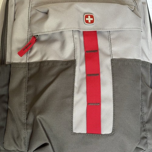 Swissgear Wenger Ero Pro 16 inch Gray Laptop Backpack With Tablet Pocket NWT - Picture 4 of 23
