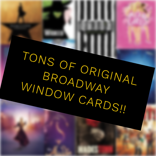 Broadway Window Card | eBay
