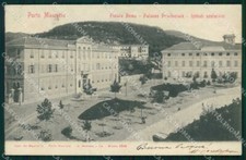 Imperia Porto Maurizio Piazza Roma Scuole Modiano 3339 cartolina RB9958