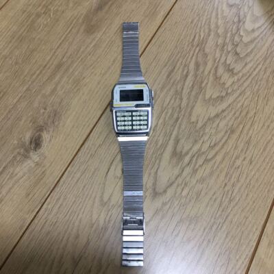 Casio Databank Dbc-1500 Digital Quartz Men Rare Dbc1500 Vintage