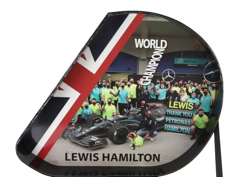 MINICHAMPS SCALA 1:43 MODELLINO AUTO LEWIS HAMILTON SET 7 CARS WORLD CHAMPION F1 - Immagine 3 di 4