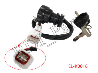 Ignition Key Switch Yamaha Raptor 50 80 YFM 50 YFM 80 2002-2008