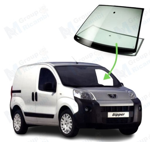 Peugeot Bipper Ab 2008 Windschutzscheibe Frontscheibe Vorne Vorne-image