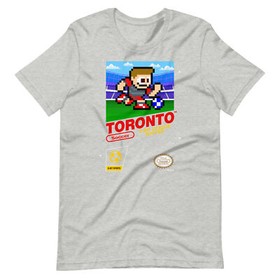 Toronto FC 8-bit Retro NES League Soccer Football Club Jersey Kit T-Shirt
