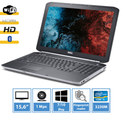 Dell e5530 i5-3230, max. 3.2Ghz, DVD-RW, HDMI, B Ware, Windows 10, Kam