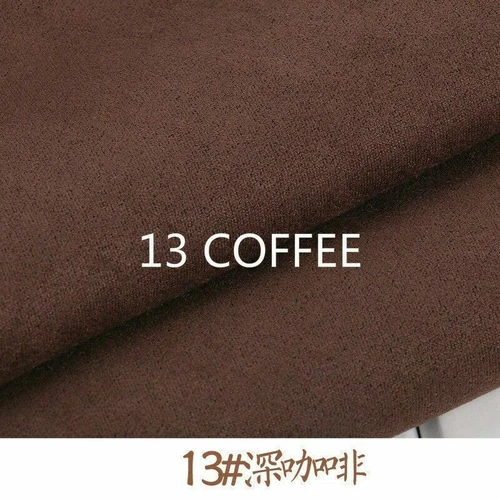 Tessuto ecopelle scamosciato fai da te materiale scamosciato tappezzeria cuscino sedia semplice dressmake - Foto 16 di 42