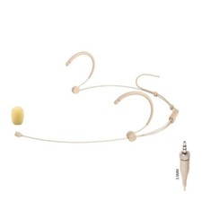 Professional Headset Headworn Earhook Microphone for Sennheiser Mic Wireless